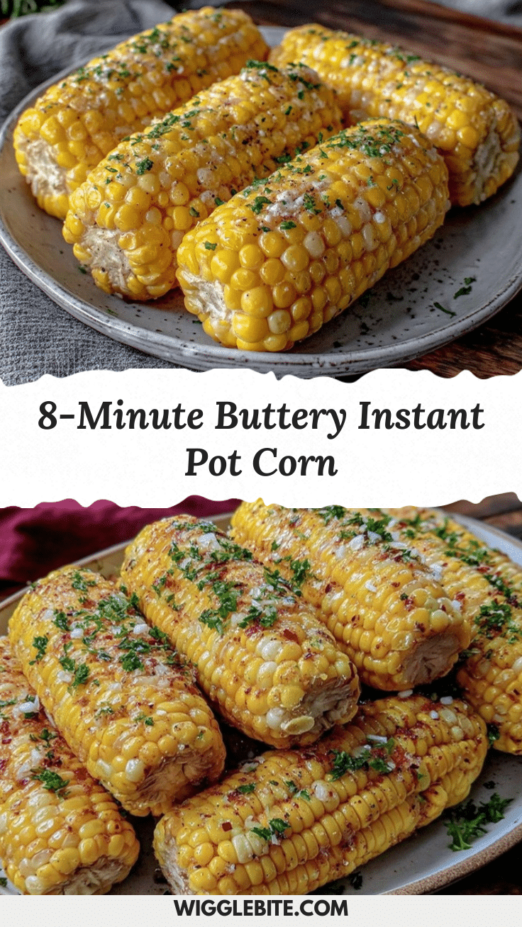 Instant Pot corn on the cob recipe