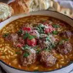 Italian Sausage Orzo Soup - featured image