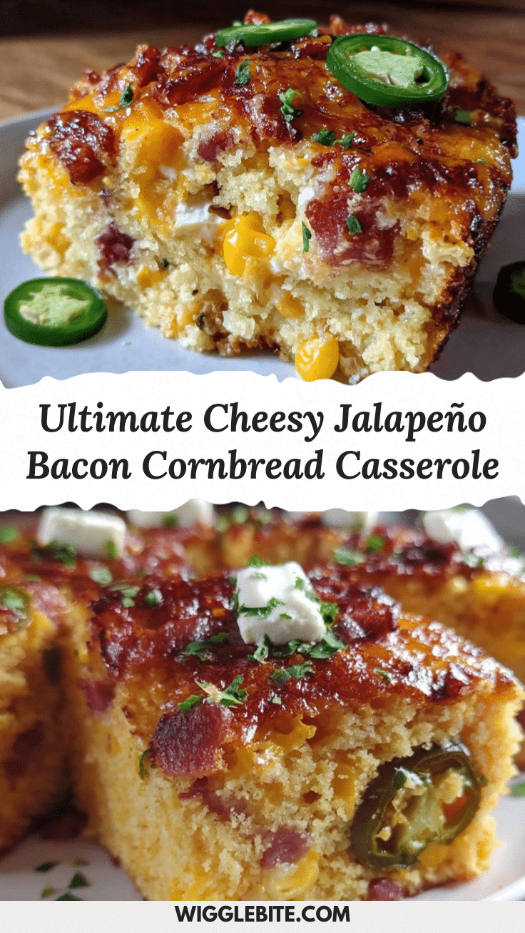 jalapeño bacon cornbread casserole recipe