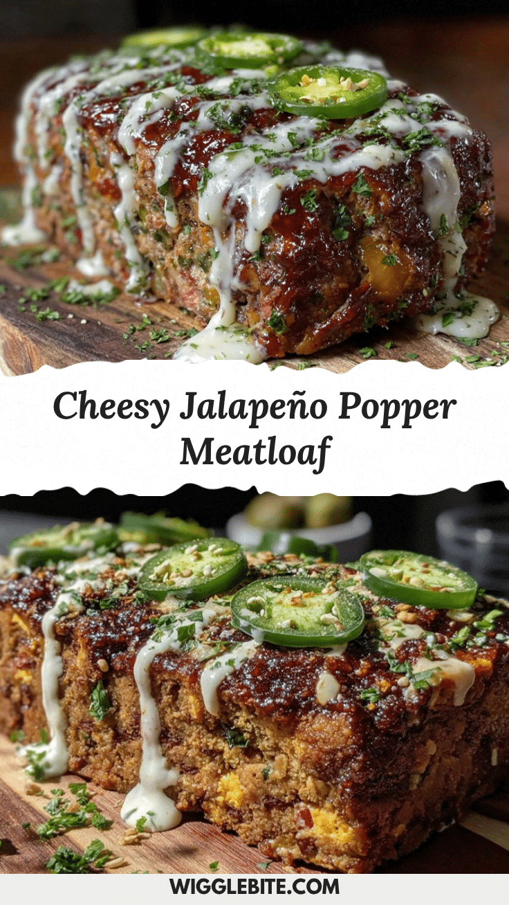 jalapeño popper meatloaf recipe