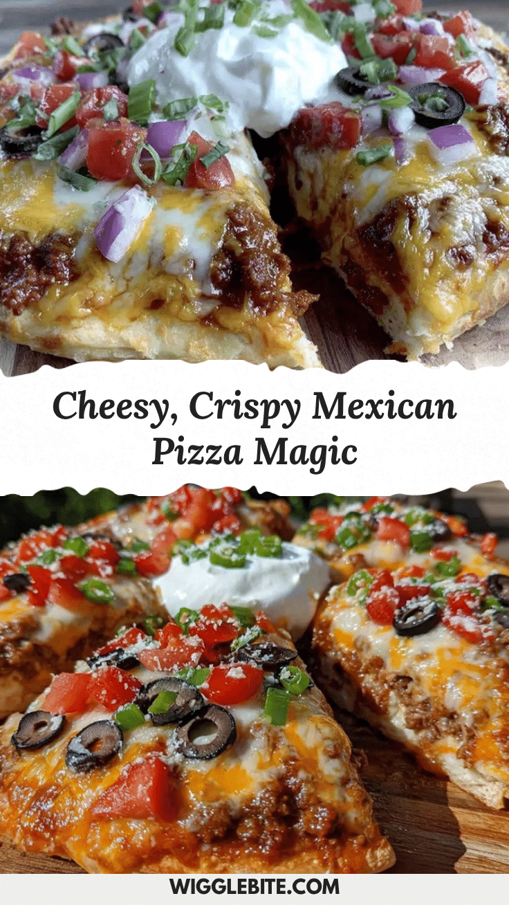 Mexican pizza recipe