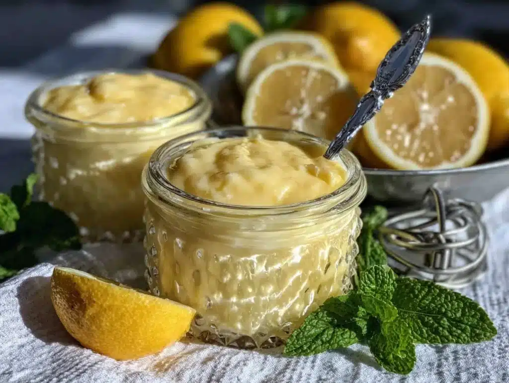 microwave lemon curd - featured image