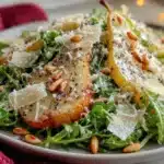 pear and arugula salad - featured image