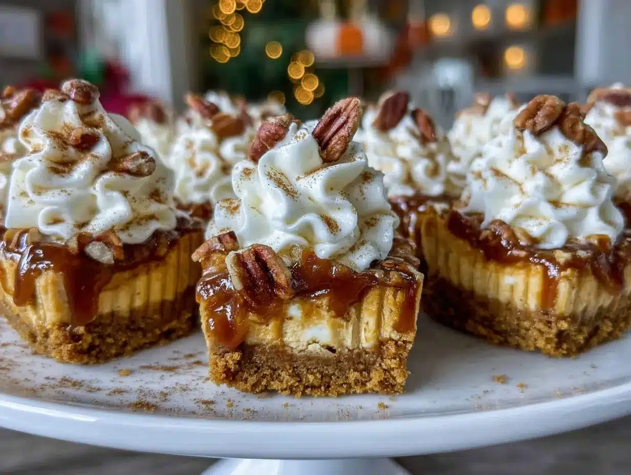 pumpkin spice cheesecake bites preparation steps