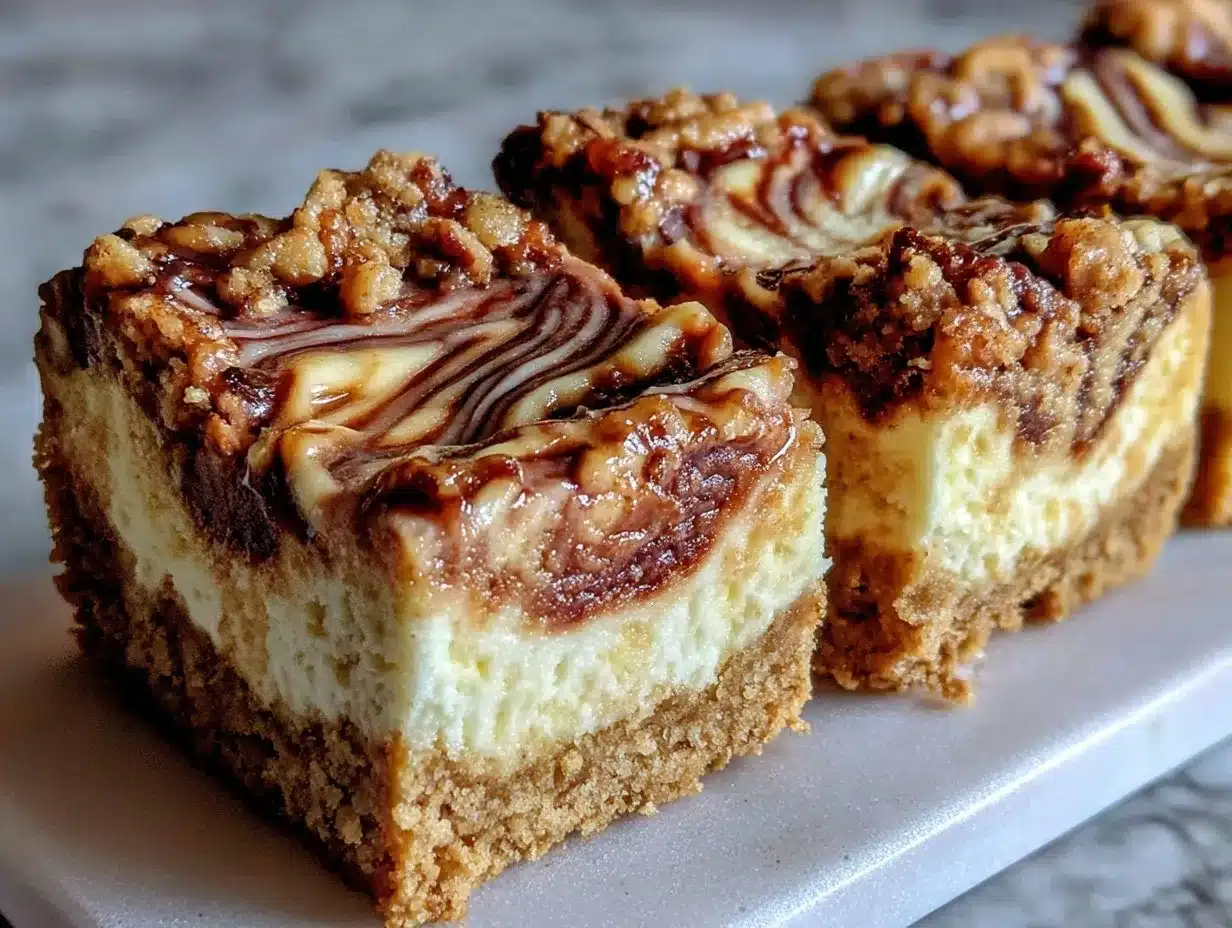 pumpkin swirl cheesecake bars preparation steps