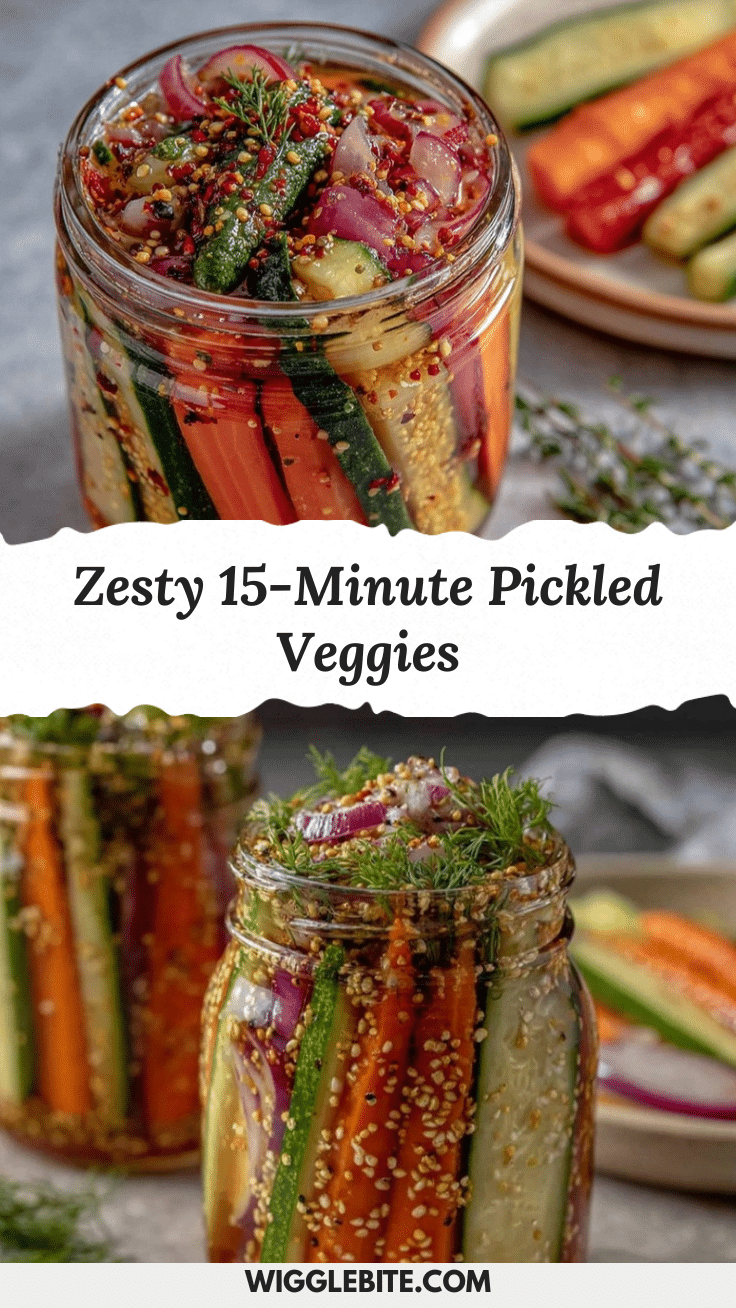 quick pickled vegetables recipe
