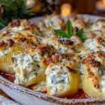 ricotta and spinach stuffed shells - featured image