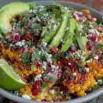 roasted poblano corn salad - featured image