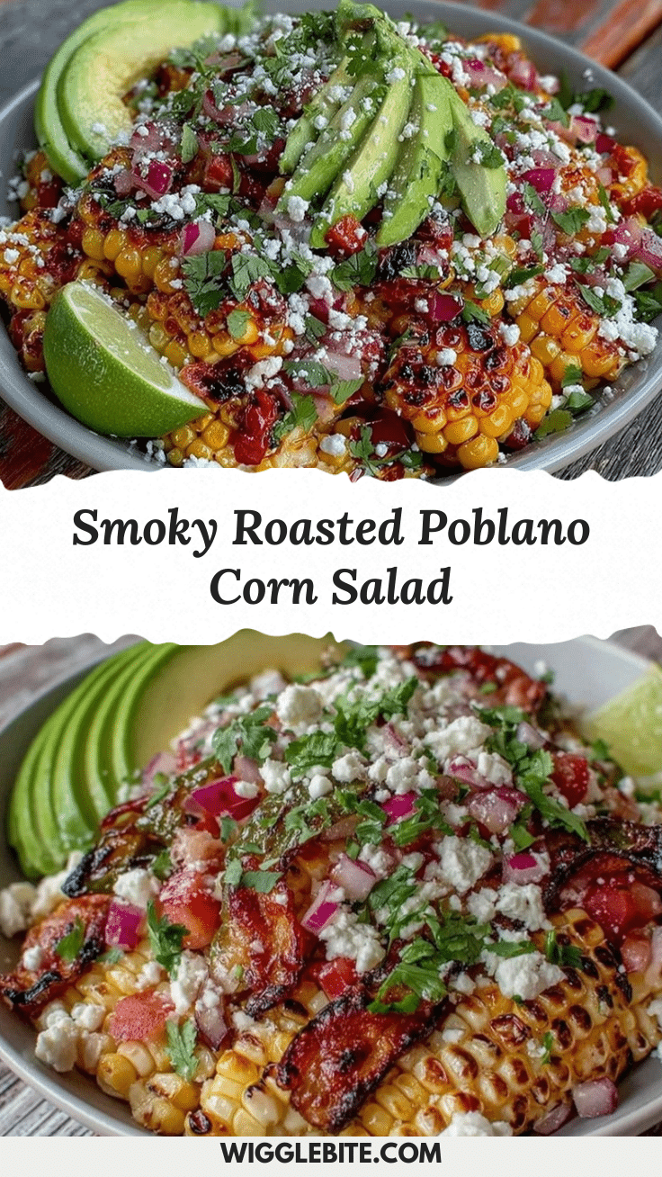 roasted poblano corn salad recipe