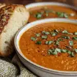 roasted tomato soup - featured image