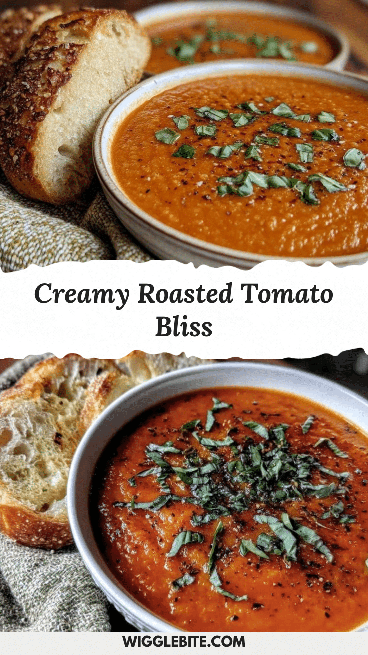 roasted tomato soup recipe