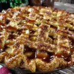 salted caramel apple pie - featured image