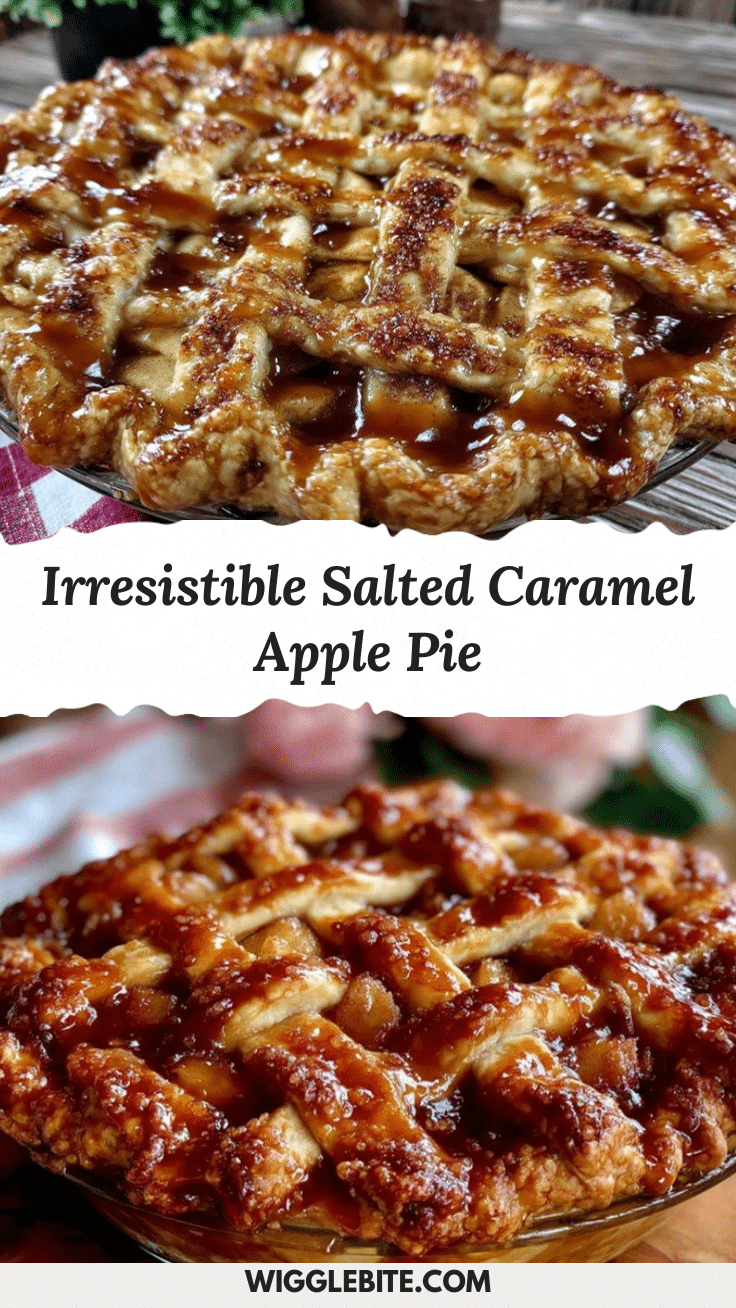 salted caramel apple pie recipe