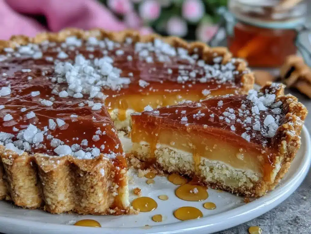 salted honey pie - featured image