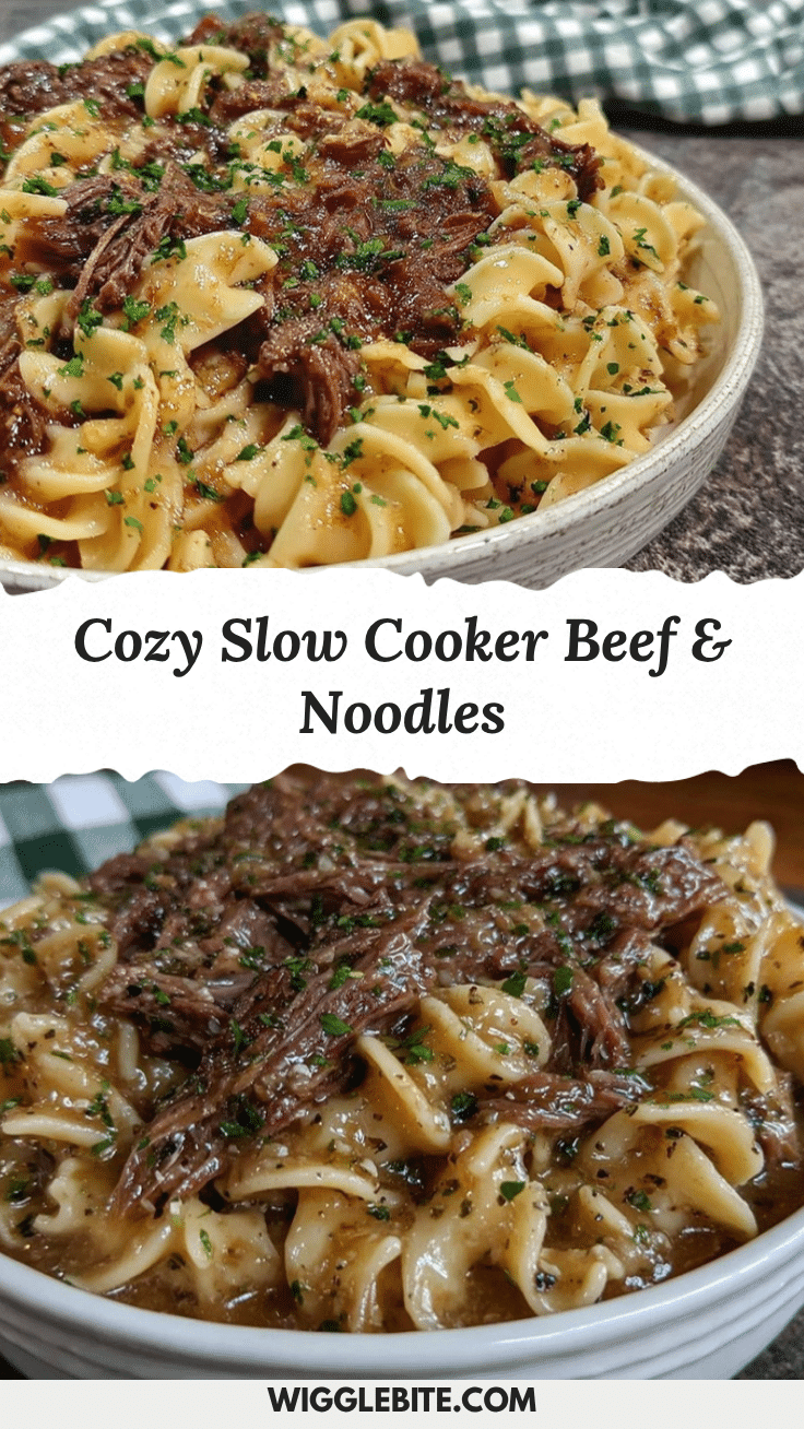slow cooker beef and noodles recipe
