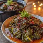 slow cooker collard greens with smoked turkey - featured image