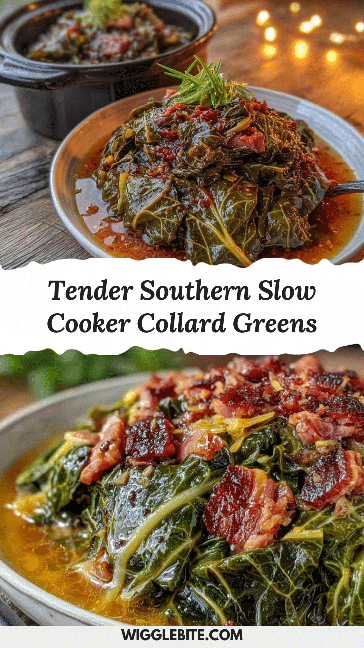 slow cooker collard greens with smoked turkey recipe