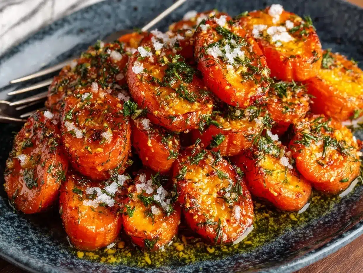 slow cooker herbed carrots preparation steps