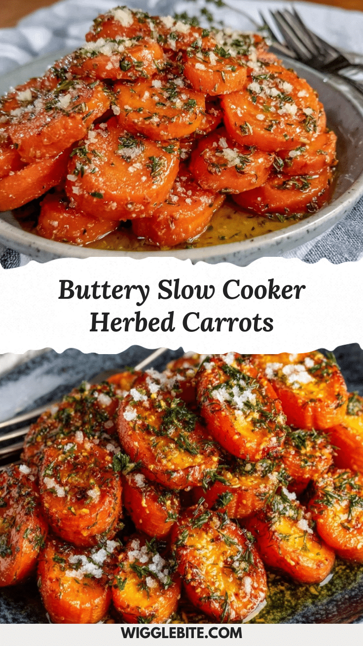 slow cooker herbed carrots recipe