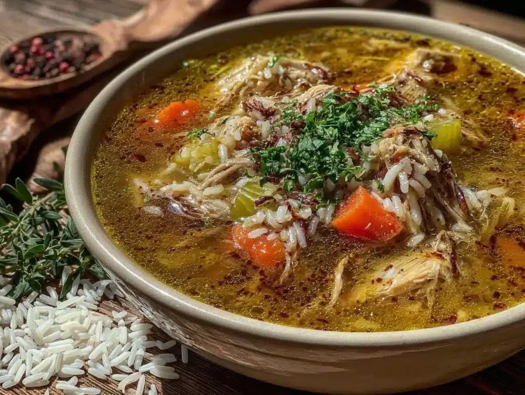 turkey carcass soup - featured image