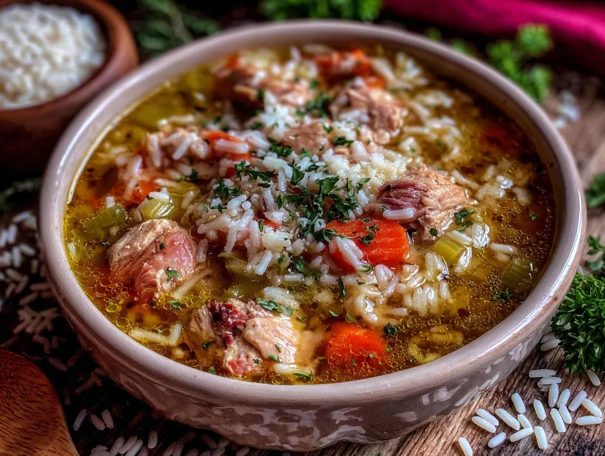 turkey carcass soup preparation steps