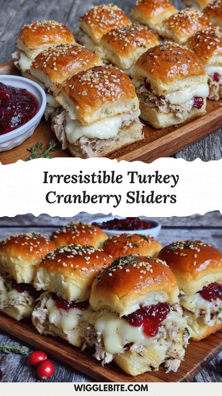 turkey cranberry sliders recipe