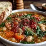 Tuscan white bean soup - featured image