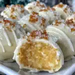 white chocolate orange truffles - featured image