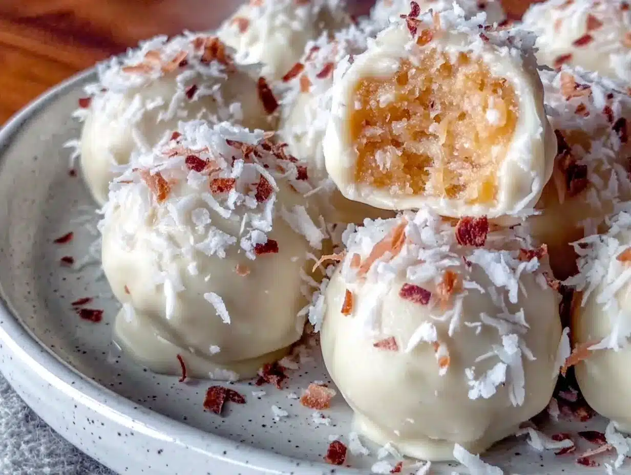 white chocolate orange truffles preparation steps