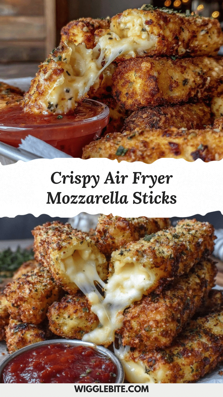air fryer mozzarella sticks recipe