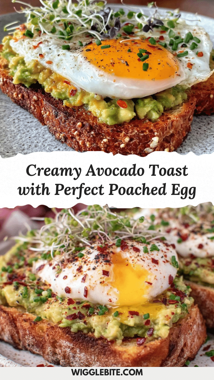 avocado toast with poached egg recipe