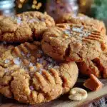 chewy peanut butter cookies - featured image