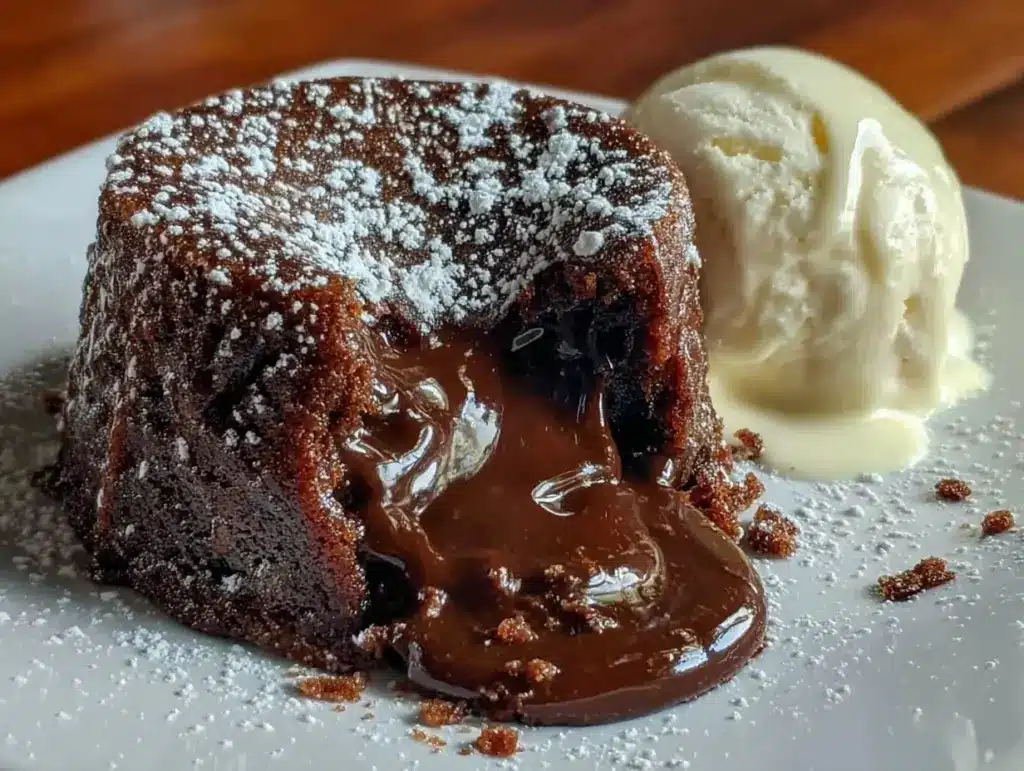 chocolate lava cake - featured image