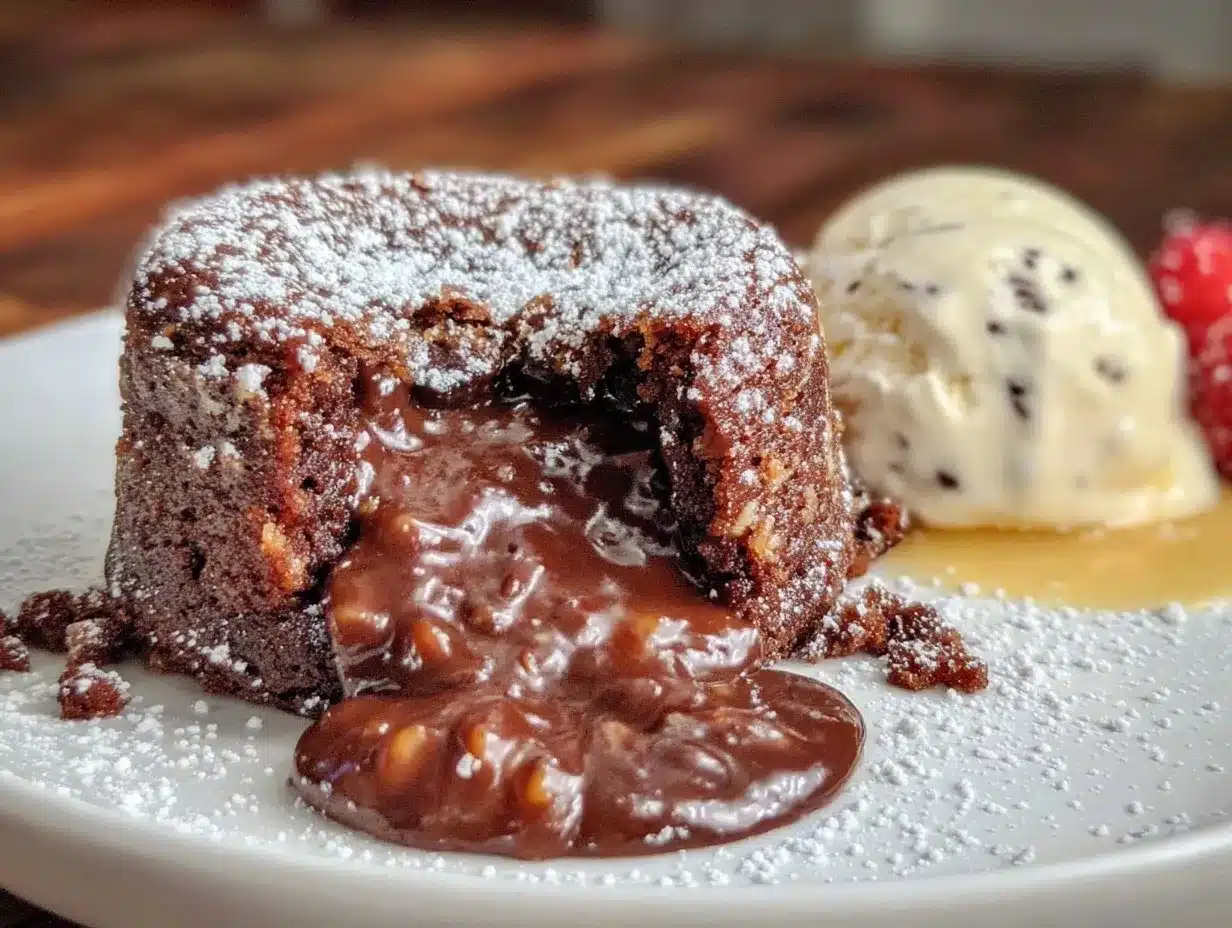 chocolate lava cake preparation steps