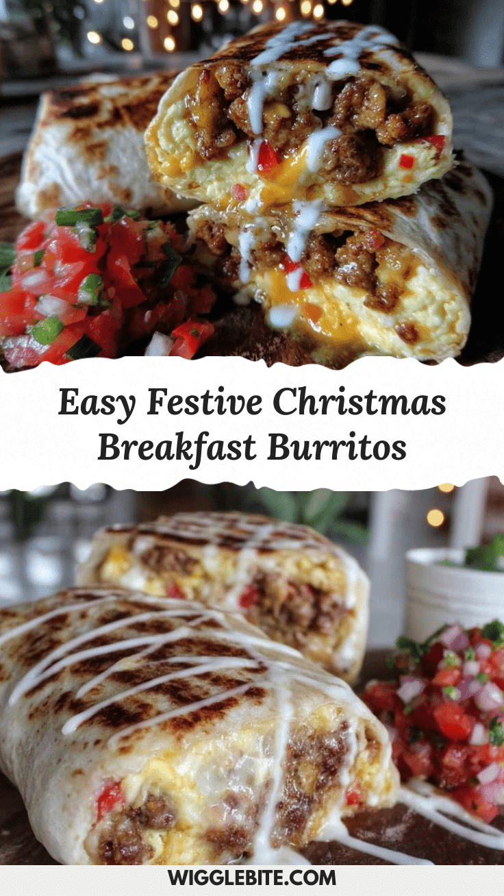 Christmas morning breakfast burritos recipe