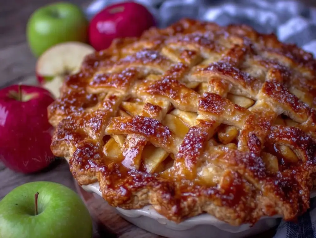 classic apple pie - featured image