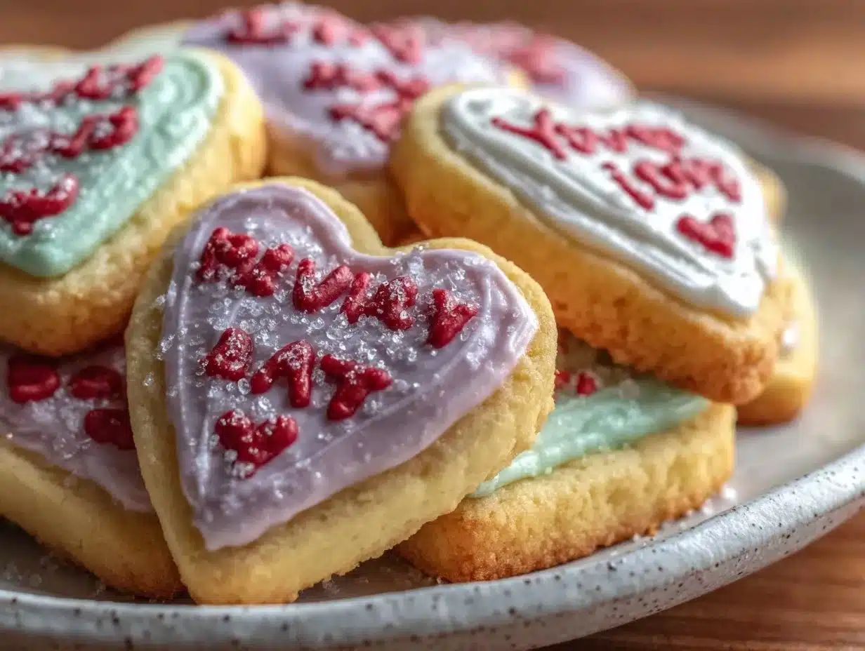 classic conversation heart cookies preparation steps