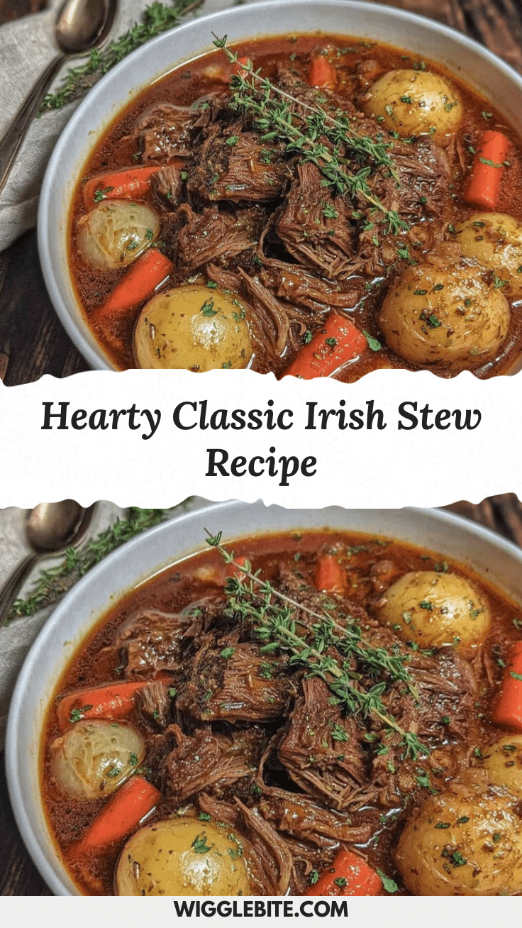 classic Irish stew recipe