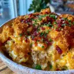 comforting tuna casserole recipe - featured image