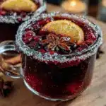cozy mulled wine recipe - featured image