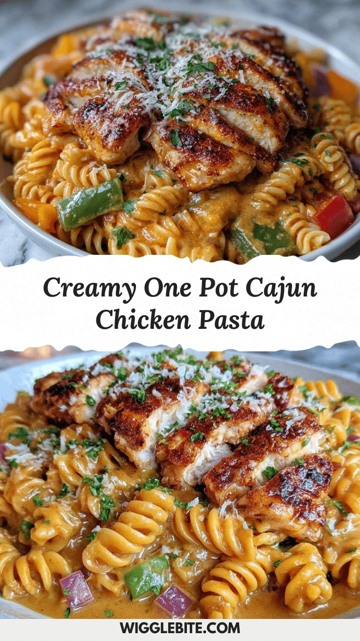 Creamy Cajun Chicken Pasta recipe