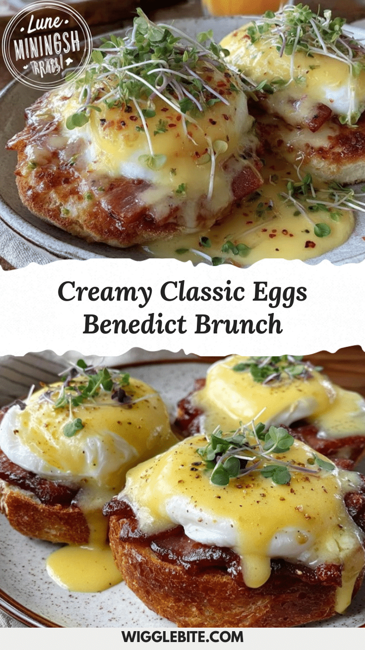 creamy eggs benedict recipe