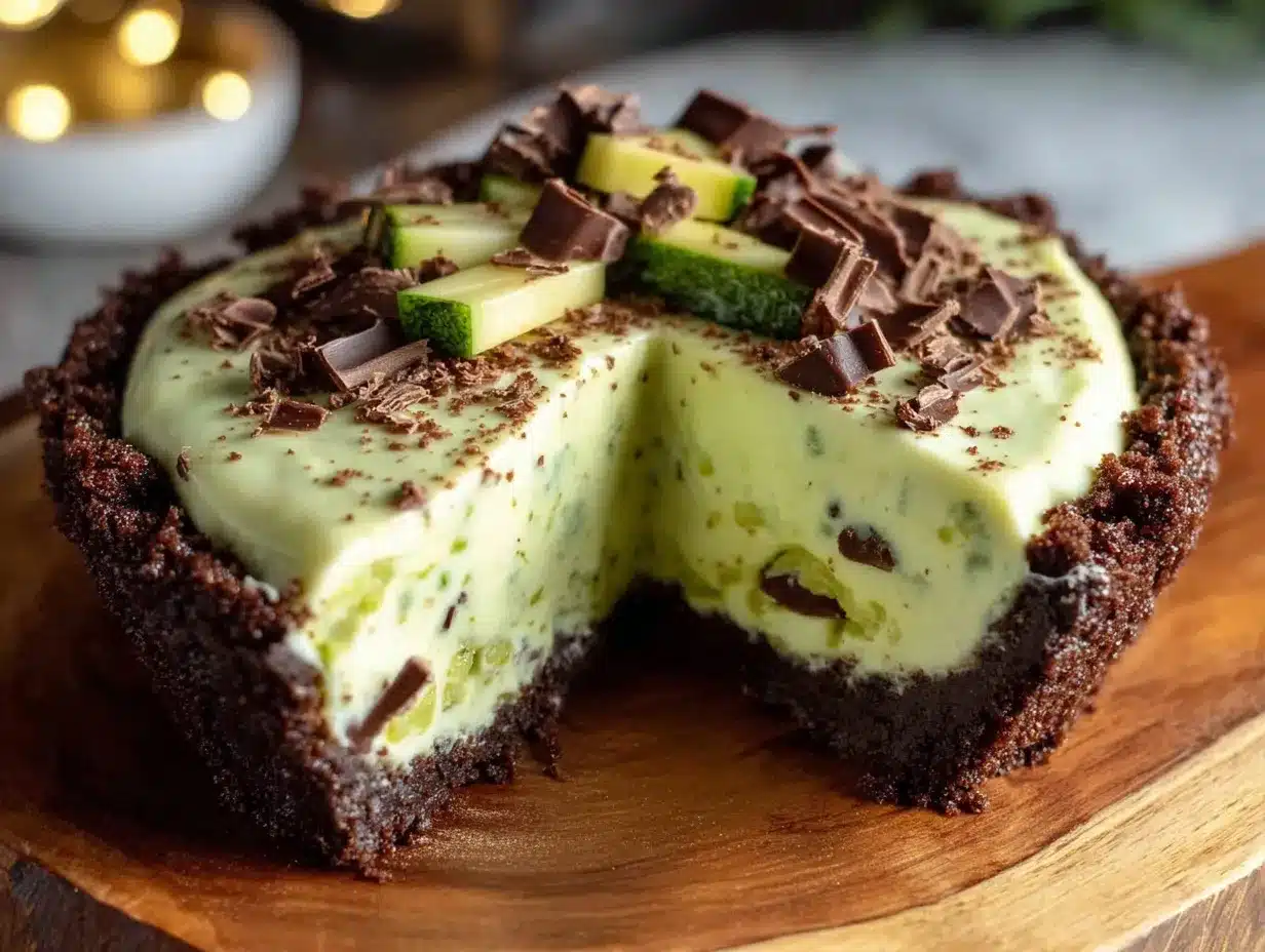 creamy grasshopper pie preparation steps