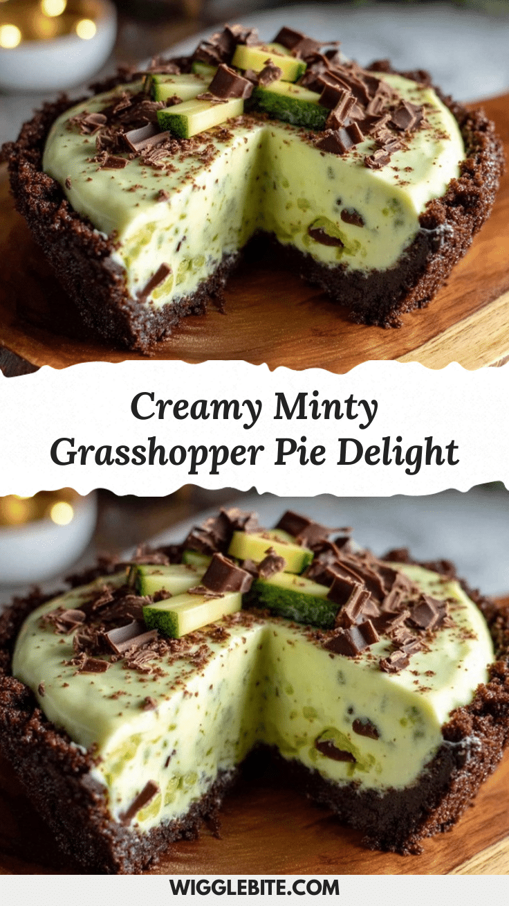 creamy grasshopper pie recipe