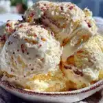 creamy homemade vanilla ice cream recipe - featured image