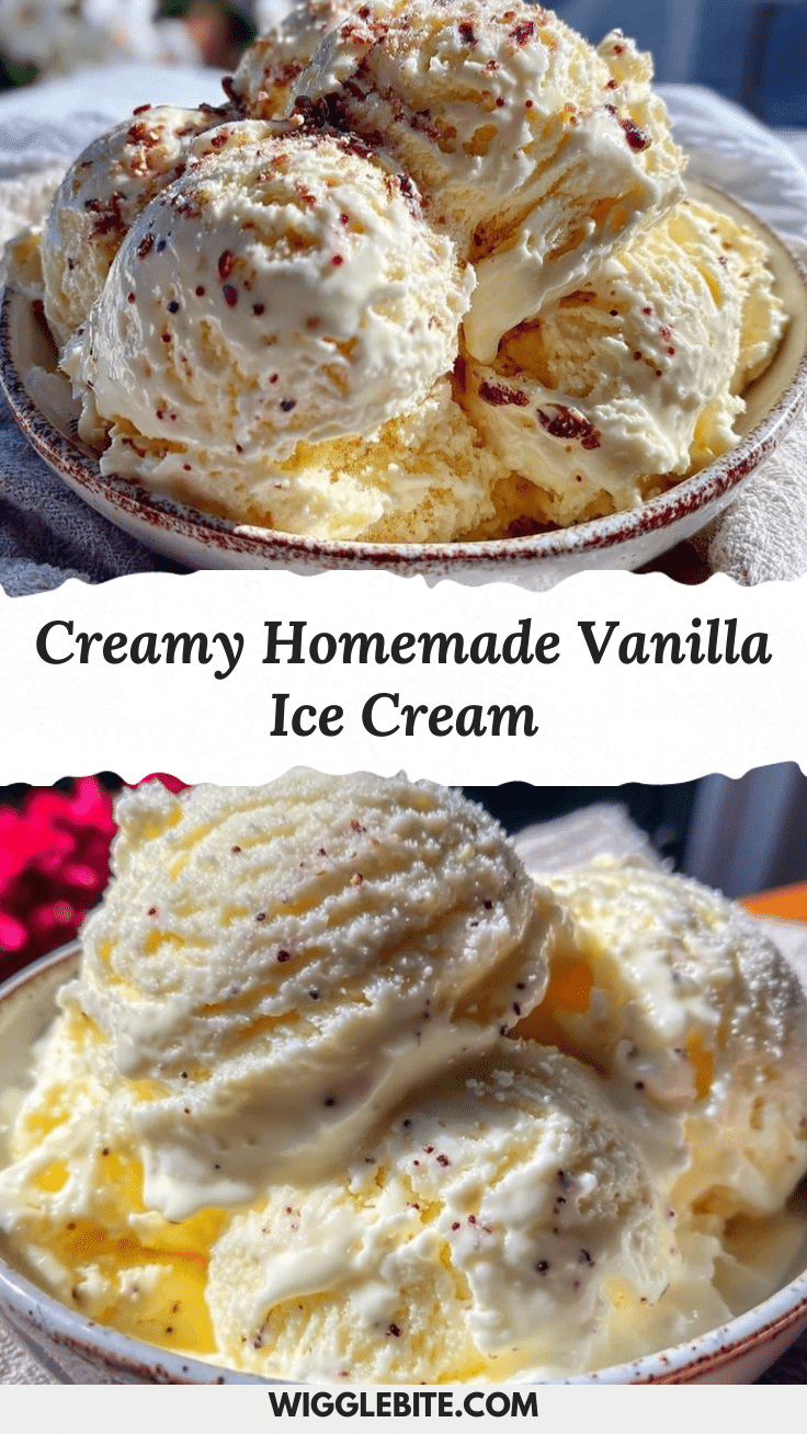 creamy homemade vanilla ice cream recipe recipe