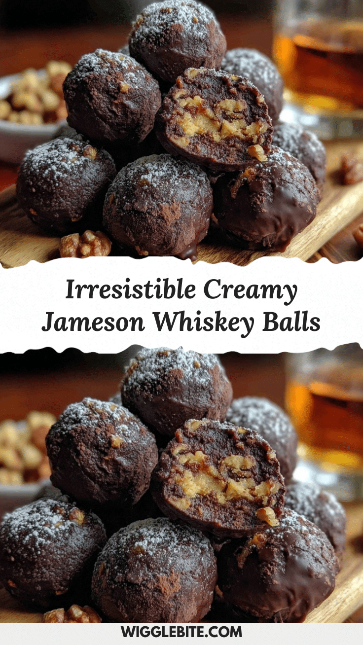 Creamy Jameson whiskey balls recipe