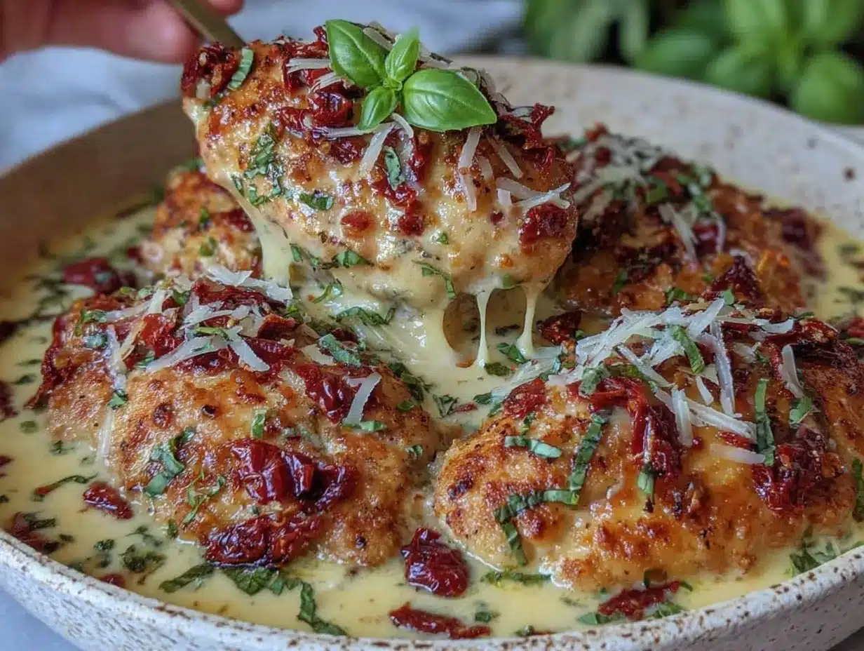 creamy marry me chicken preparation steps