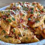 creamy pink pasta with vodka sauce - featured image