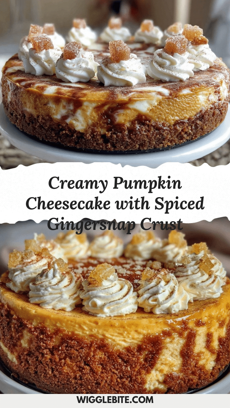creamy pumpkin cheesecake recipe